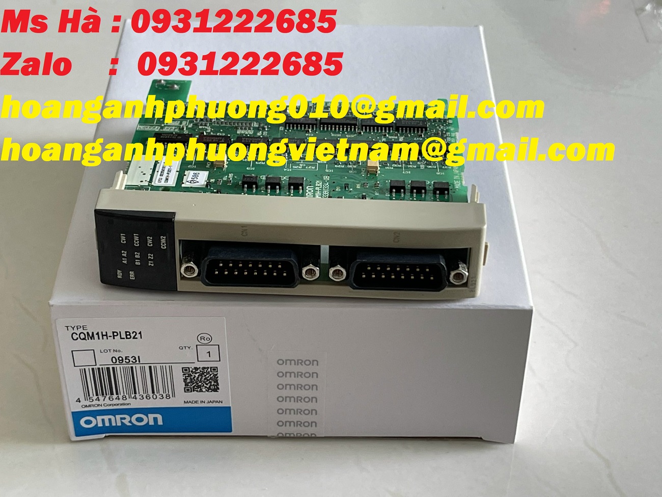 CQM1H-PLB21 | bộ mở rộng PLC Omron tốc độ cao | nhập trực tiếp